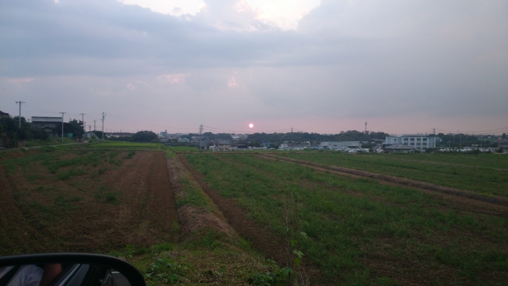 DSC_0311　沈みゆく太陽　20140911